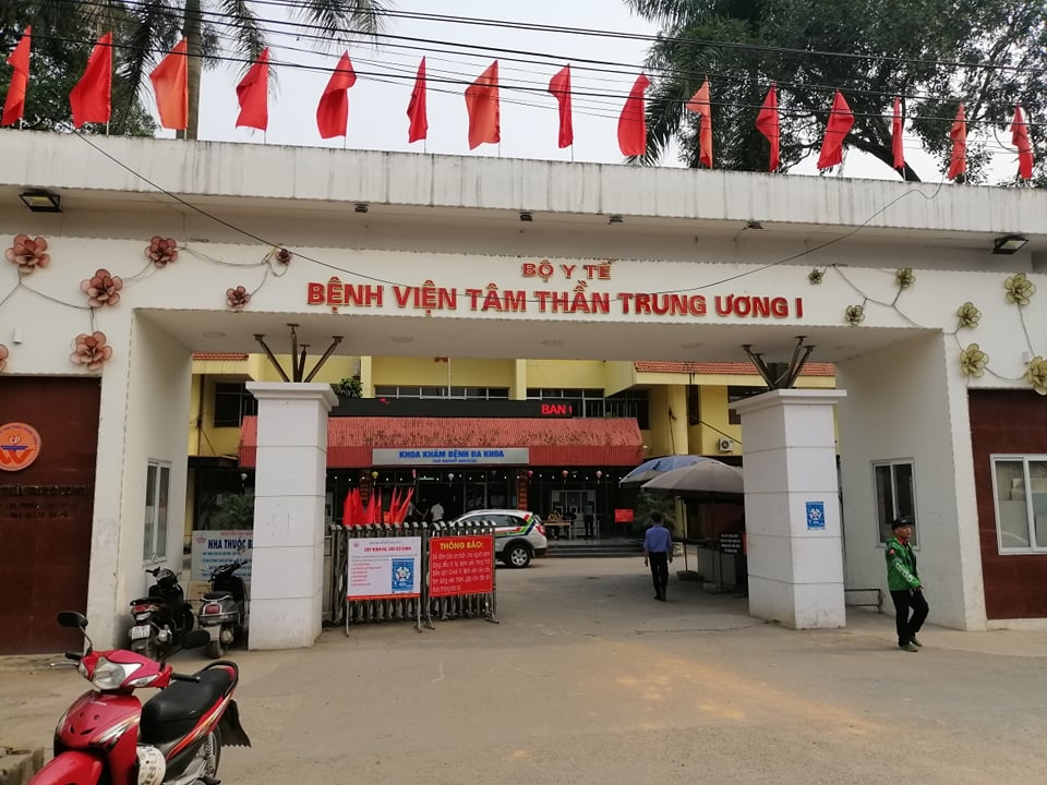 Bệnh viện Tâm thần Trung ương 1.