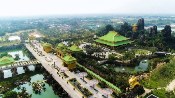 Khu du lịch Đại Nam rộng 450 ha với vốn đầu tư lên đến 6.000 tỷ đồng.