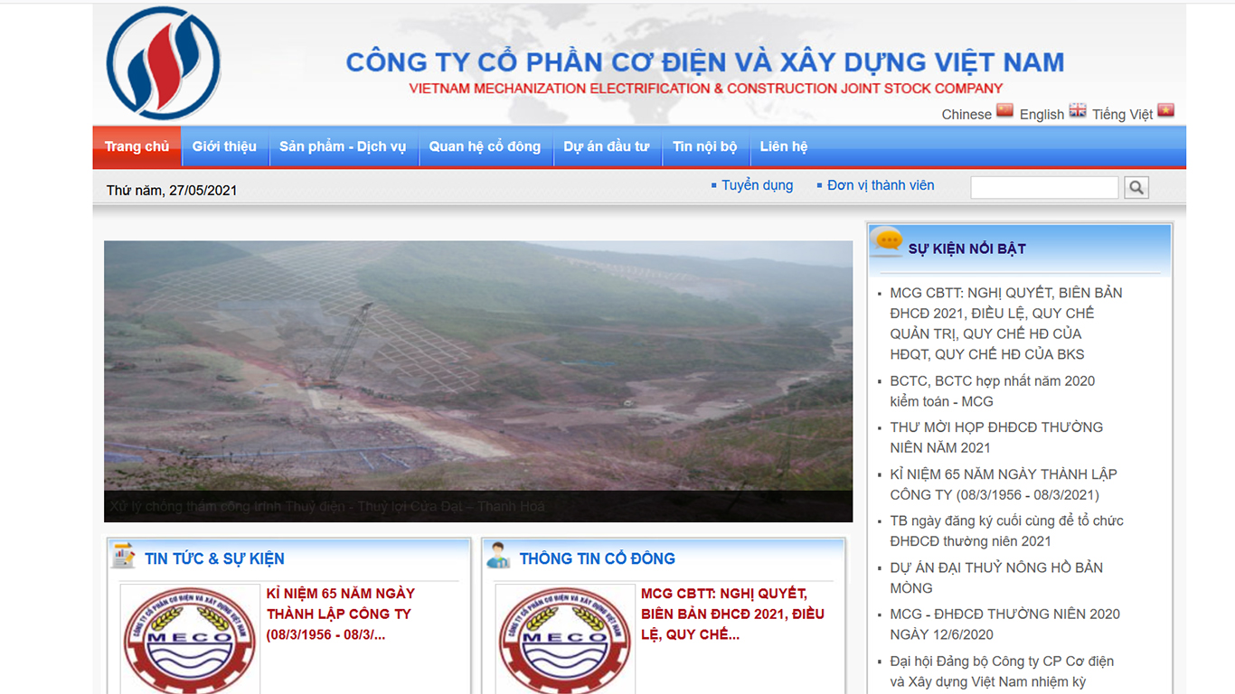 Cổ phiếu MCG bị đưa vào diện kiểm soát kể từ ngày 16/11/2018 do Báo cáo Tài chính hợp nhất soát xét bán niên 2018 của công ty có ý kiến ngoại trừ...