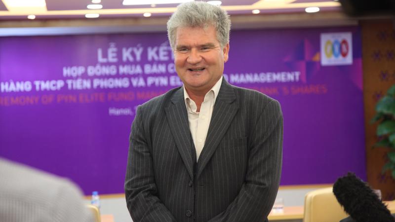 Ông Petri Deryng, người đứng đầu quản lý quỹ PYN Elite.