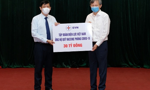 Thêm 185 tỷ đồng cho Quỹ vaccine phòng Covid-19