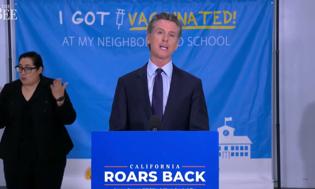 Thống đốc bang California Gavin Newsom - Ảnh: LATimes