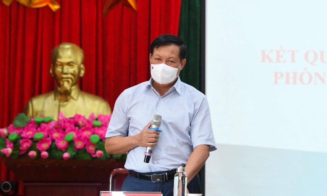 Thứ trưởng Bộ Y tế Đỗ Xuân Tuyên tại buổi làm việc với Ban Quản lý các khu công nghiệp tỉnh Bắc Ninh.
