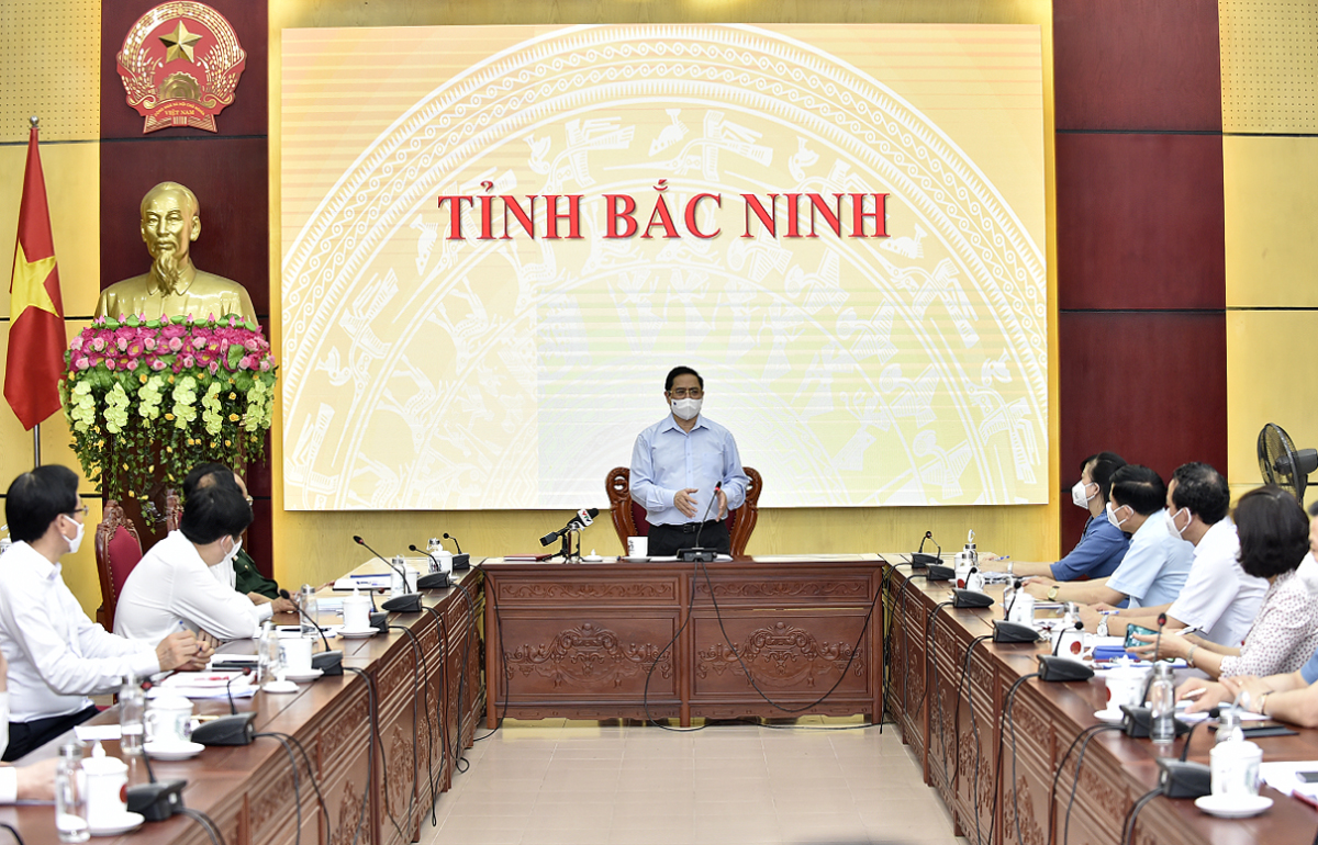 Toàn cảnh buổi làm việc - Ảnh: VGP