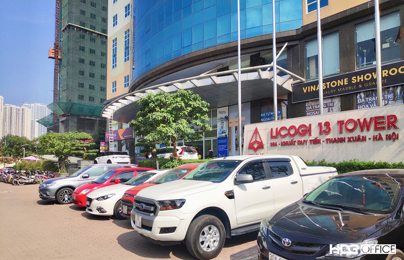 1 tòa nhà của Licogi mà hợp đồng thi công có tranh chấp trong vụ việc này. 