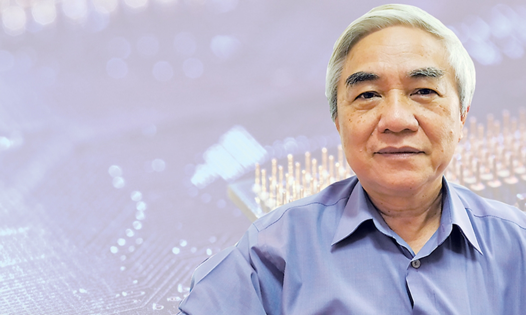 Ông Nguyễn Quân, Chủ tịch Hội Tự động hóa Việt Nam, nguyên Bộ trưởng Bộ Khoa học và Công nghệ.