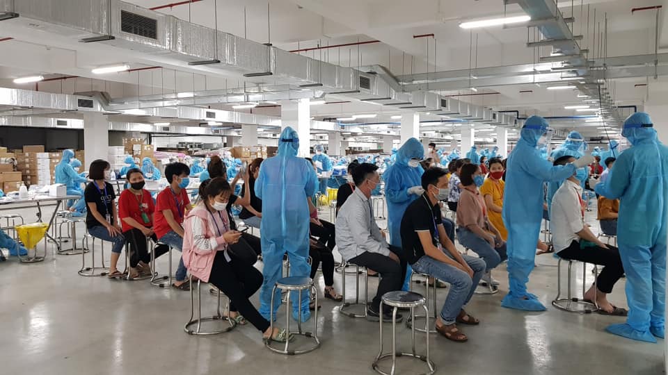 Người lao động phải ngừng việc, cách ly do Covid-19. Ảnh minh họa. 