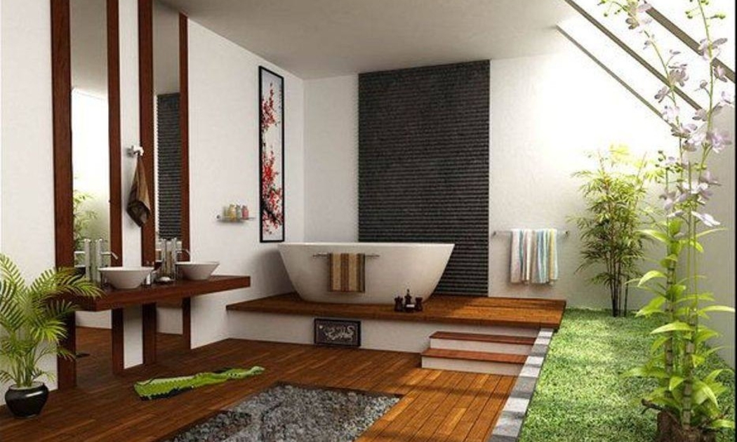 Phần lớn các gia đình trước kia thiết kế nhà tắm đứng, nhưng xu thế năm nay là lắp thêm bồn tắm nằm.