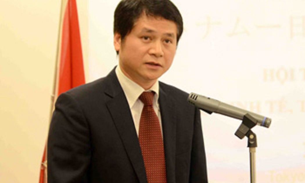 Ông Tạ Đức Minh, Tham tán thương mại Việt Nam tại Nhật Bản.