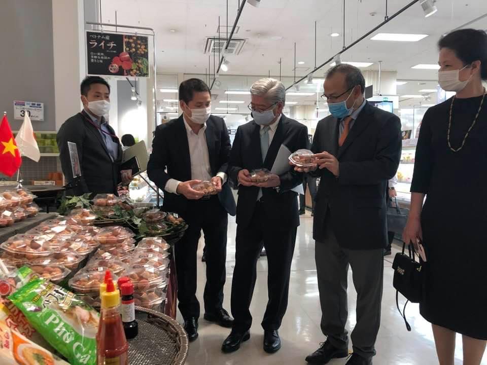 Ngày 3/6/2020, gần 5 tấn vải thiều đã được xuất khẩu sang Nhật Bản.