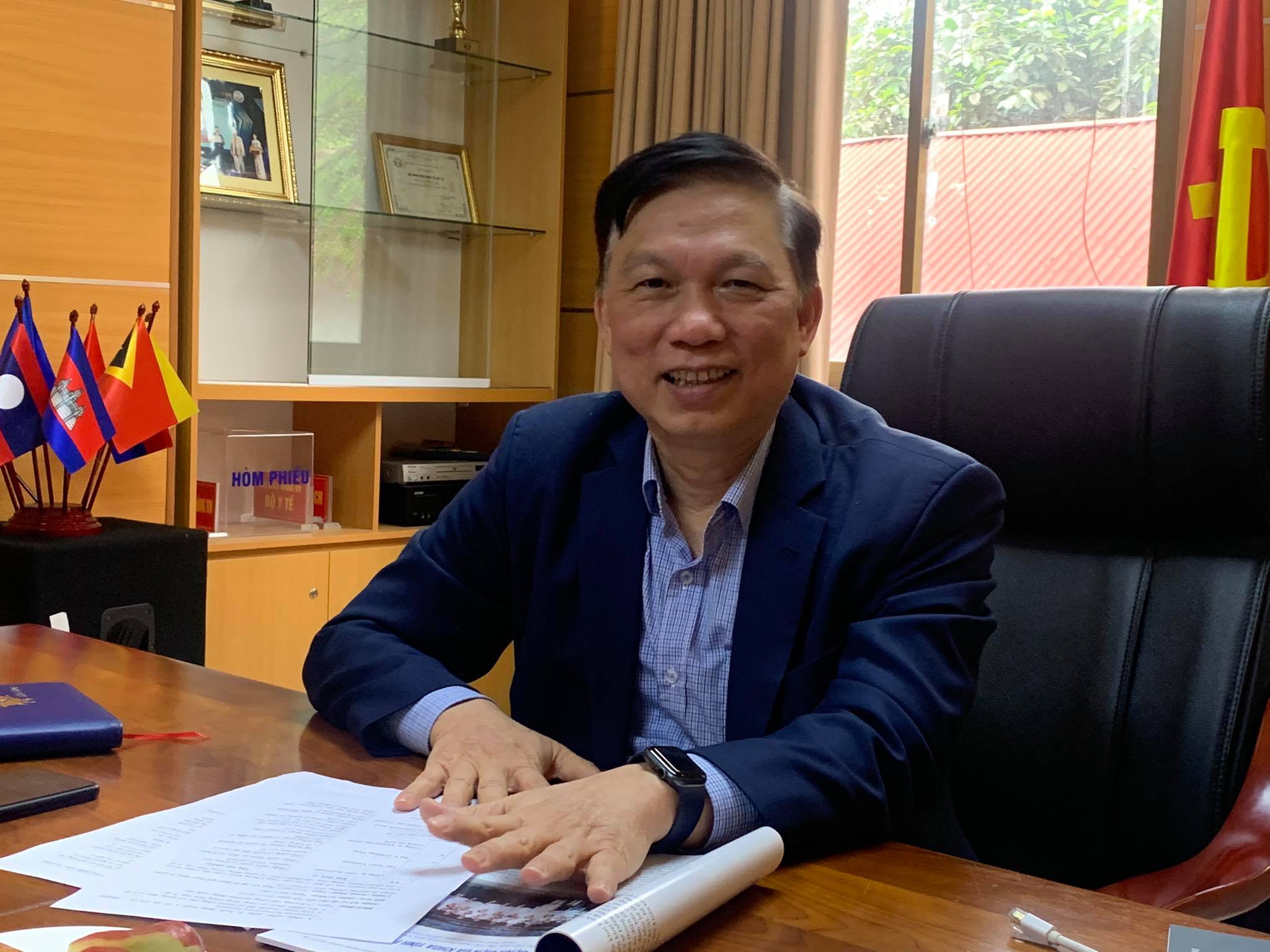 Ông Trần Quý Tường, Cục trưởng Cục Công nghệ Thông tin (Bộ Y tế) 