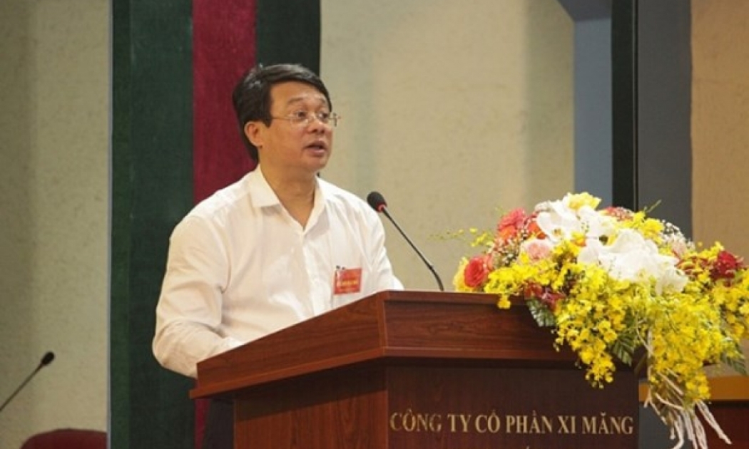Ông Bùi Hồng Minh, Chủ tịch Hội đồng thành viên Tổng Công ty Xi măng Việt Nam - Ảnh: VOV.