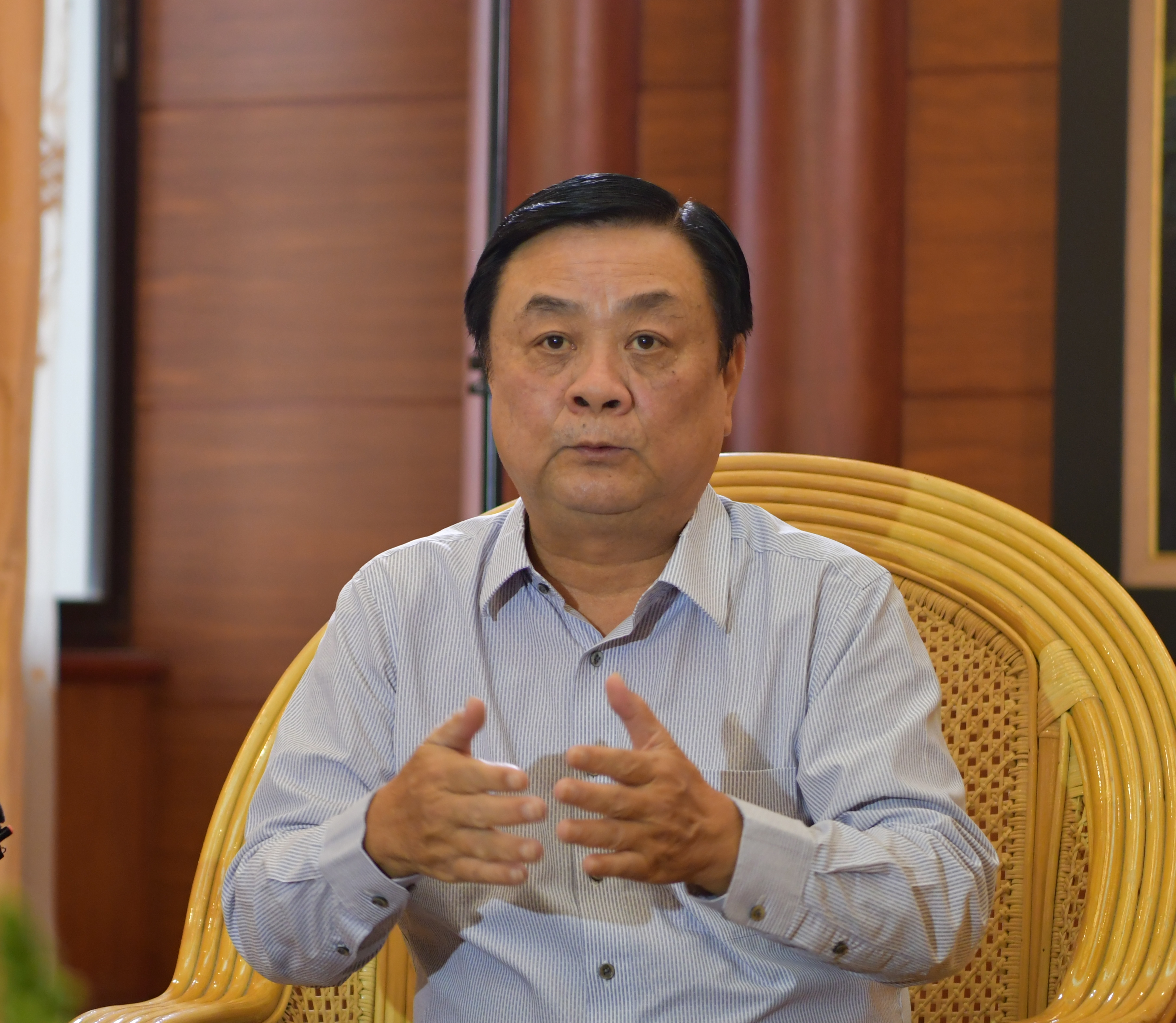 Bộ trưởng Bộ Nông nghiệp và Phát triển nông thôn Lê Minh Hoan