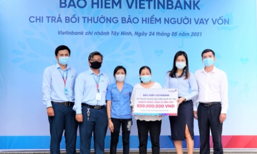 Bảo hiểm Vietinbank đồng hành cùng khách hàng vay vốn vượt qua khó khăn