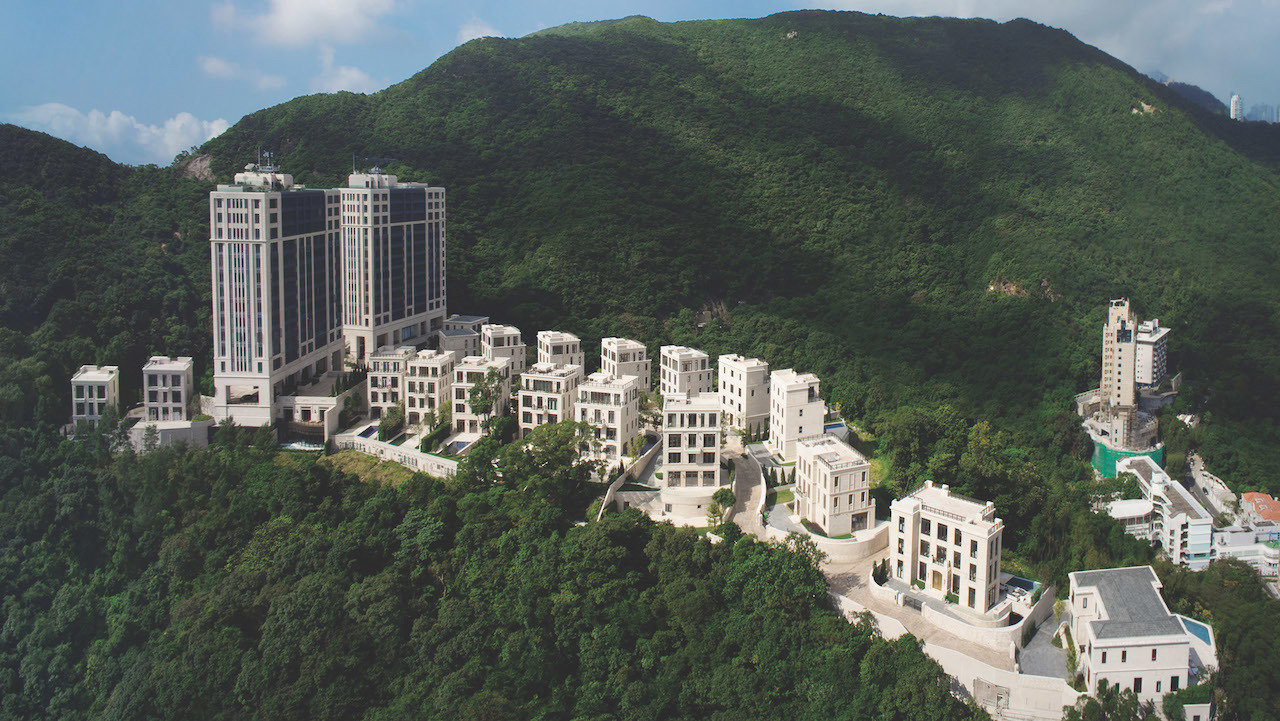 Dự án Mount Nicholson thuộc khu nhà giàu Peak của Hồng Kông.