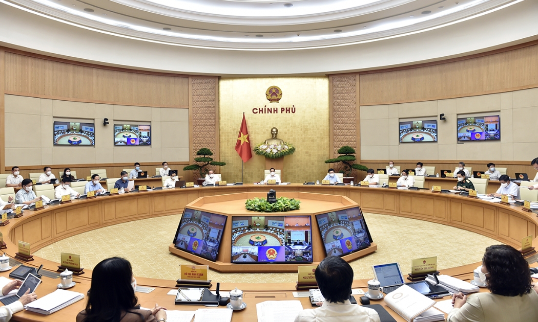Toàn cảnh phiên họp - Ảnh: VGP