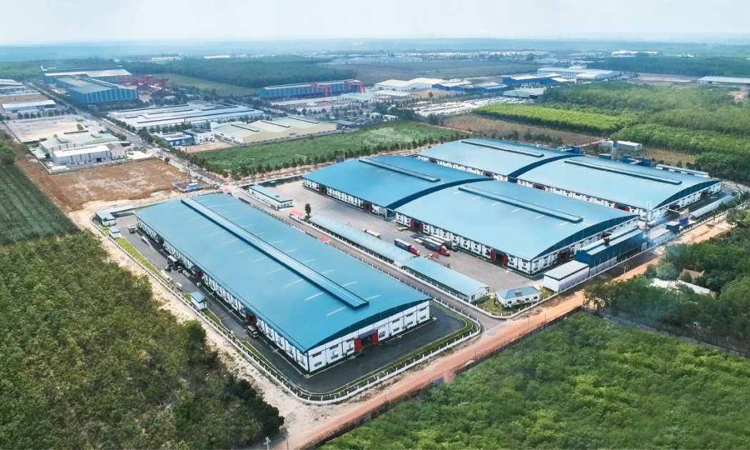 Hệ thống nhà máy An Cường tại khu công nghiệp KBS - Bình Dương.