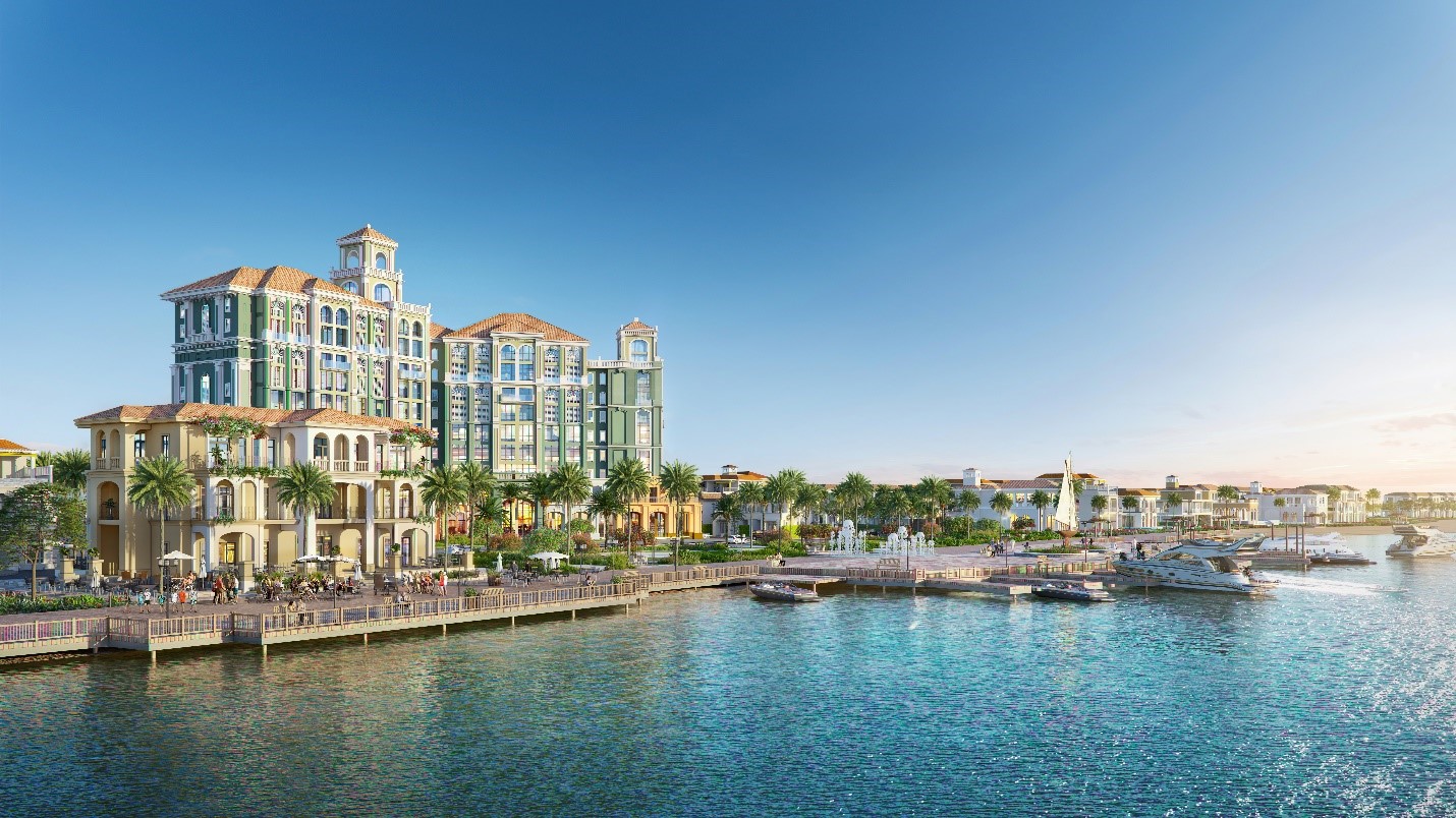 Habana Island có “toạ độ vàng” vừa giáp sông vừa giáp biển, nên rất thu hút thị trường ở phân khúc bất động sản nghỉ dưỡng hạng sang.