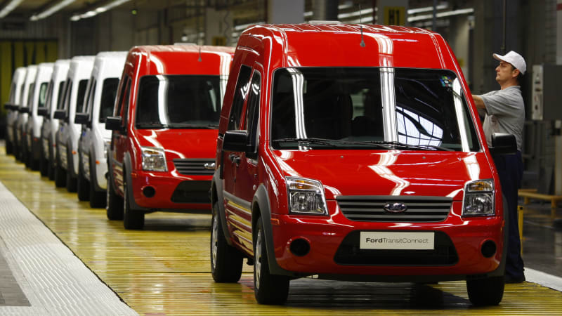 Xe tải Transit Connect có vai trò quan trọng đối với hoạt động kinh doanh của Ford - Ảnh: Getty Images