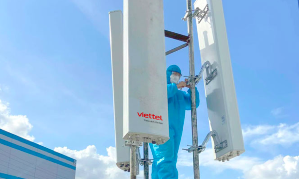 Nhà mạng Viettel tối ưu mạng lưới để phục vụ khách hàng tại khu vực cách ly y tế.