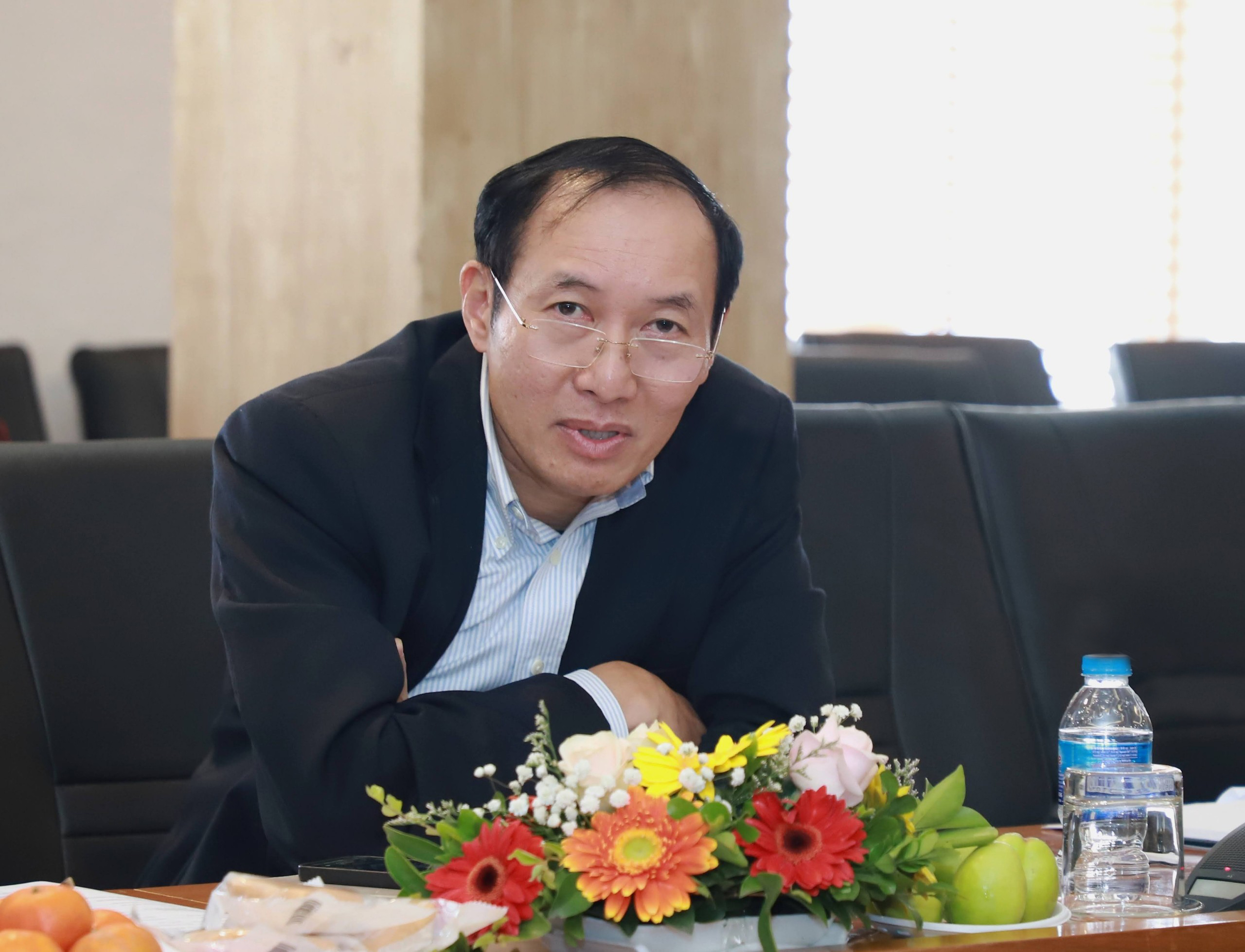 &Ocirc;ng Phạm Hồng Sơn, Ph&oacute; Chủ tịch Ủy ban Chứng kho&aacute;n Nh&agrave; nước. Ảnh: Quang Ph&uacute;c.