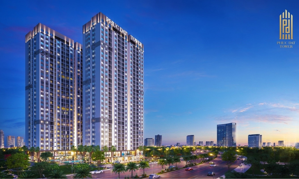 Phối cảnh dự án Phúc Đạt Tower.