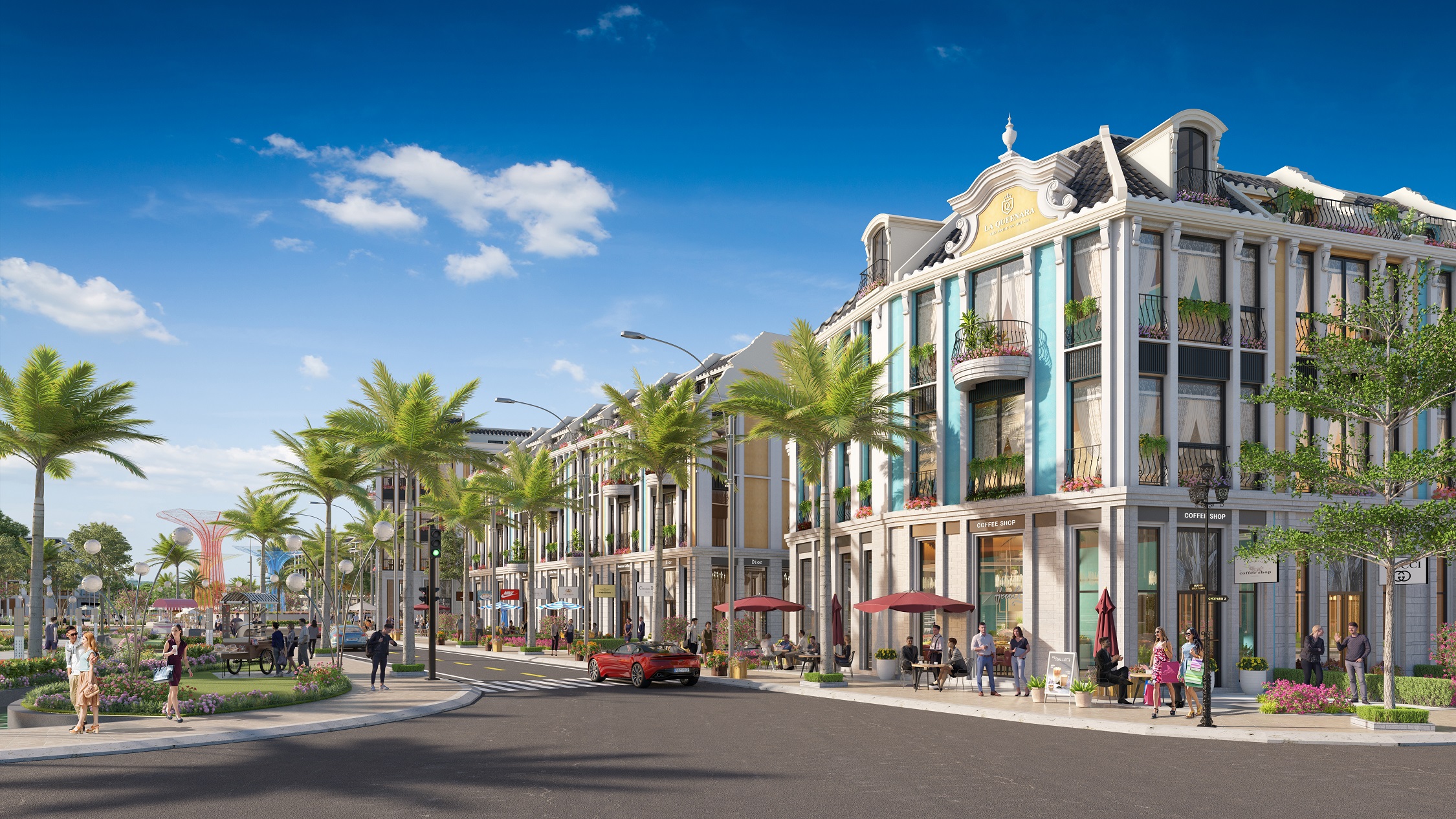 Không gian, tiện ích đẳng cấp cho những trải nghiệm trọn vẹn trong shoptel La Queenara
