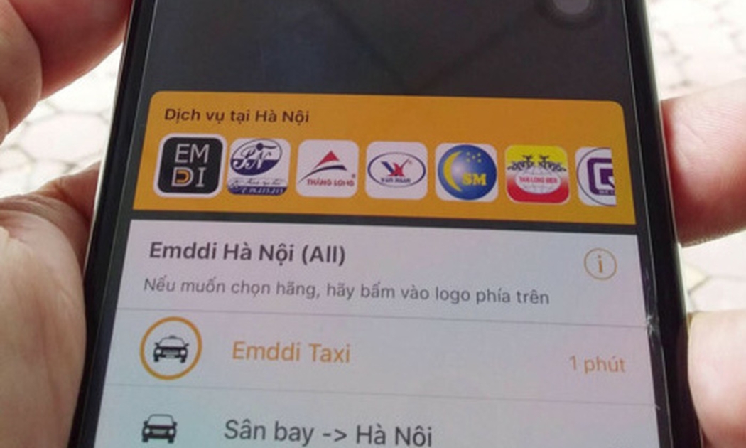 Gọi xe Emddi Taxi tại sân bay Nội Bài