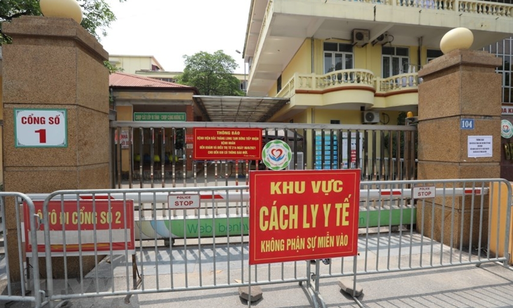 Bệnh viện Bắc Thăng Long dừng tiếp nhận bệnh nhân đến khám và điều trị.