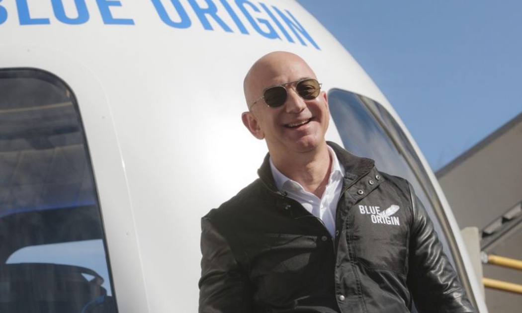 Tỷ phú Jeff Bezos.
