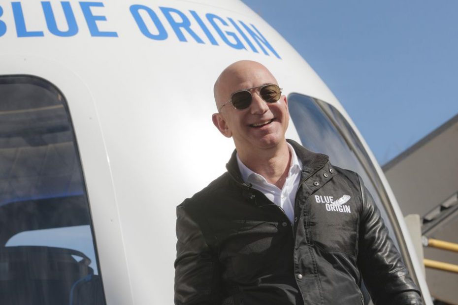 Tỷ phú Jeff Bezos.