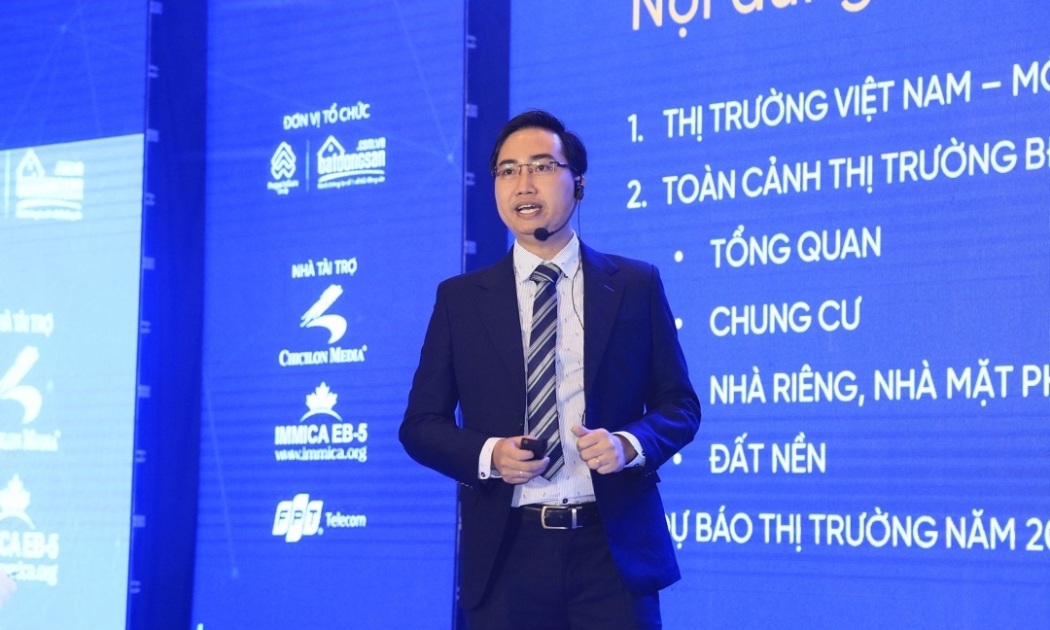 Ông Đinh Minh Tuấn, Giám đốc phụ trách thị trường Tp.HCM và Bình Dương của Batdongsan.com.vn.