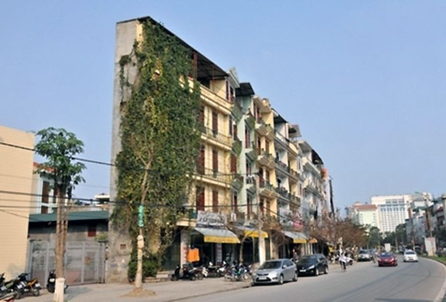 Một căn nhà siêu mỏng tại Hà Nội.