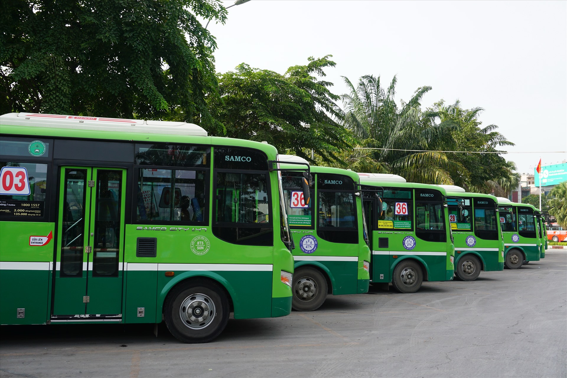 TP.HCM tạm dừng nhiều chuyến xe buýt do diễn biến phức tạp của dịch bệnh Covid-19