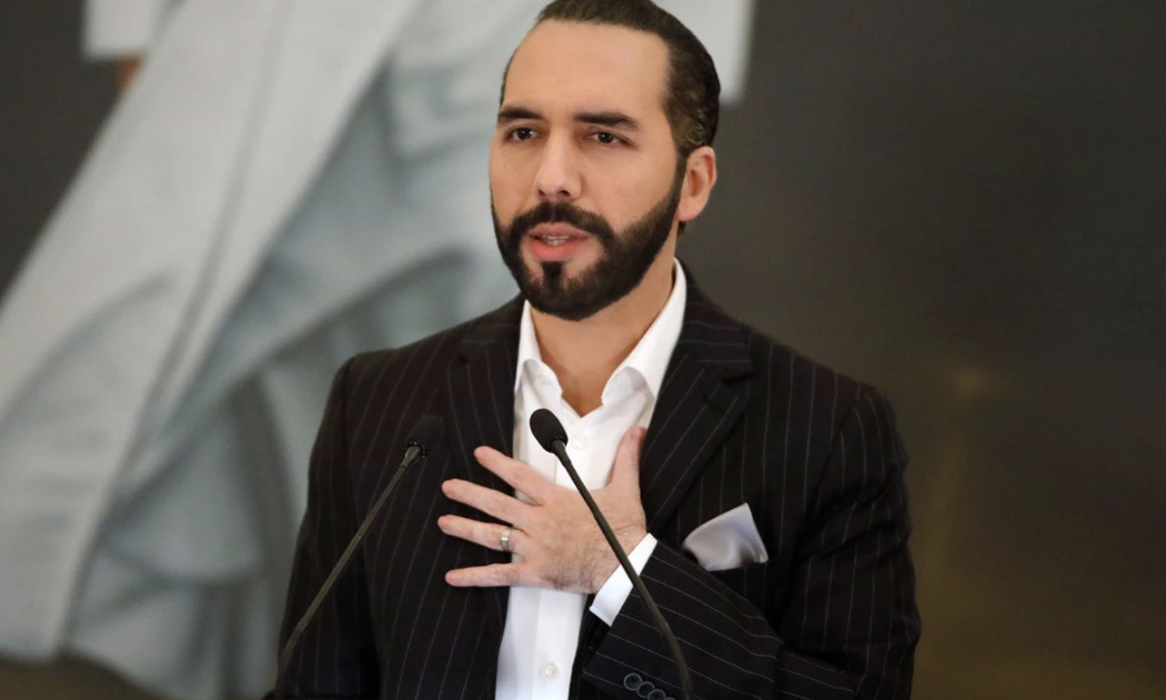 Tổng thống Nayib Bukele của El Salvador - Ảnh: Reuters.