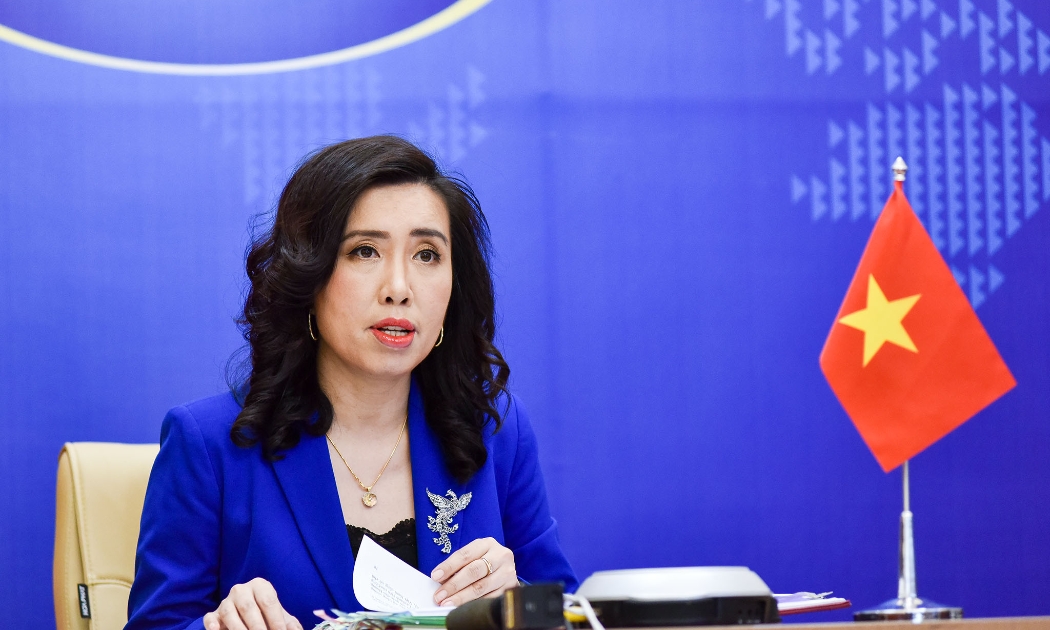 Người phát ngôn Bộ Ngoại giao Lê Thị Thu Hằng - Ảnh: Bộ Ngoại giao.