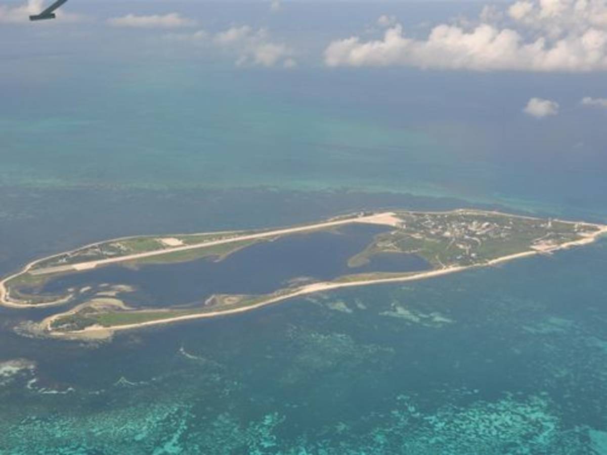 Ba Bình là hòn đảo lớn nhất tại quần đảoTrường Sa của Việt Nam - Ảnh: Worlddefence