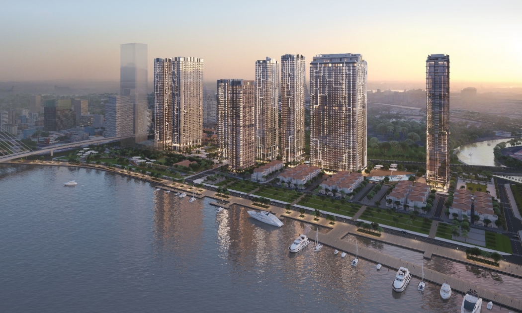  Toàn cảnh quy hoạch tổng thể dự án Grand Marina Saigon.
