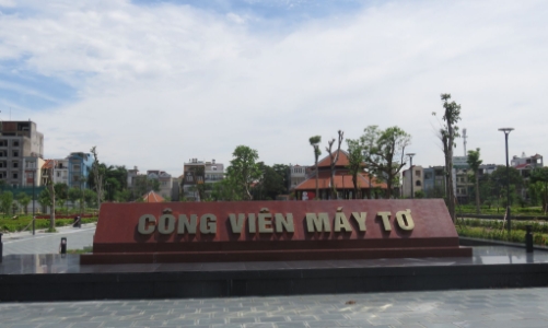 Khắc phục sự cố thi công Công viên Máy Tơ  - Hải Phòng trước khi chính thức bàn giao cho thành phố