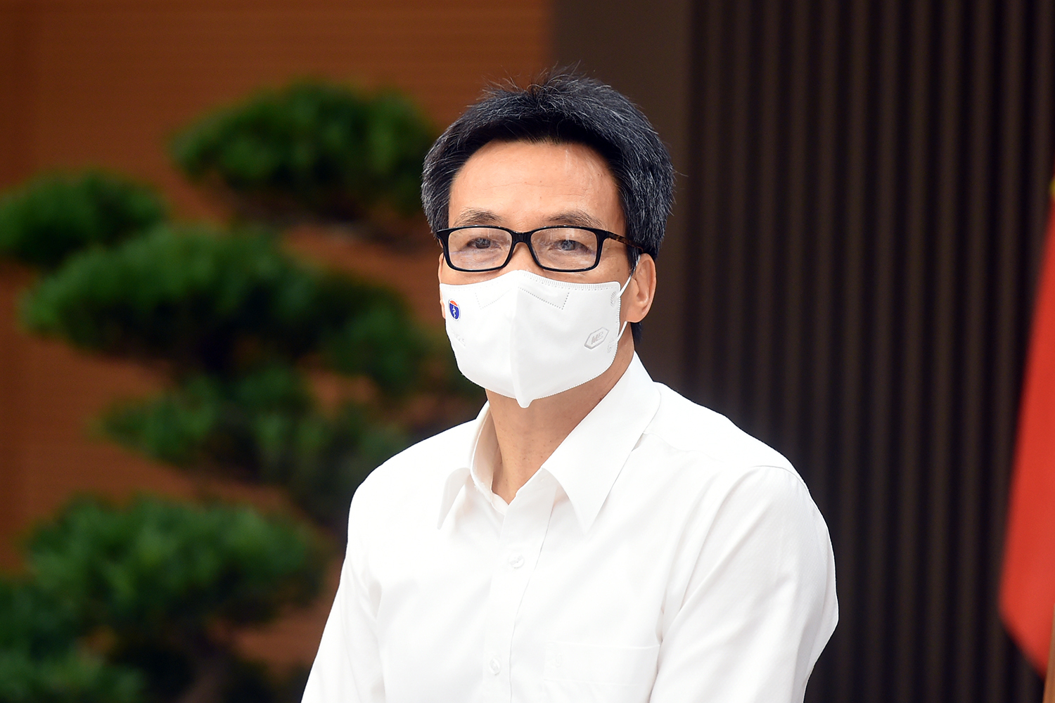 Phó Thủ tướng Vũ Đức Đam chủ trì cuộc họp Ban Chỉ đạo quốc gia phòng chống dịch Covid-19 chiều 11/6. Ảnh - VGP/Đình Nam. 