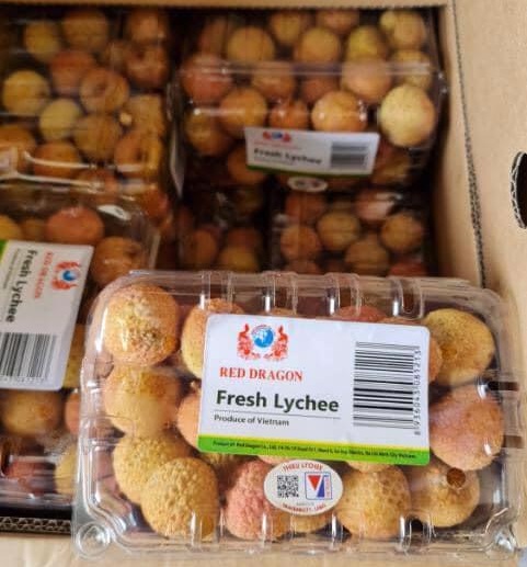 L&ocirc; h&agrave;ng đặc sản vải thiều đầu ti&ecirc;n gắn tem truy xuất nguồn gốc itrace247