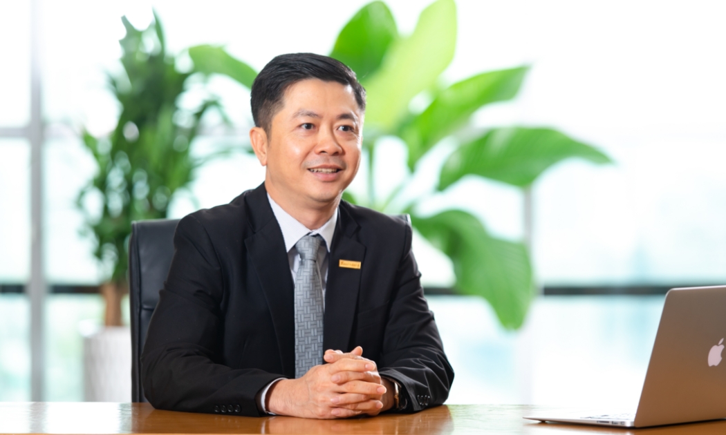 Ông Nguyễn Minh Tâm, Phó Tổng giám đốc Sacombank.