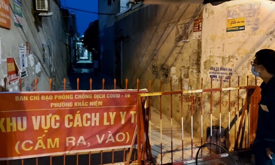 Phường Khắc Niệm, một địa bàn nóng về dịch bệnh tại thành phố Bắc Ninh.