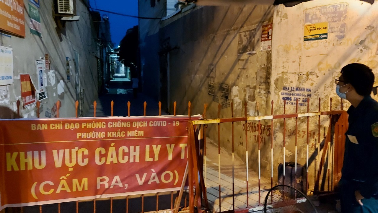 Phường Khắc Niệm, một địa bàn nóng về dịch bệnh tại thành phố Bắc Ninh.