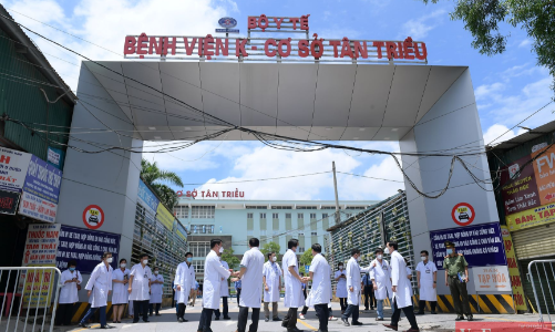 Trưa 14/6, Bệnh viện K Tân Triều chính thức dỡ phong toả 