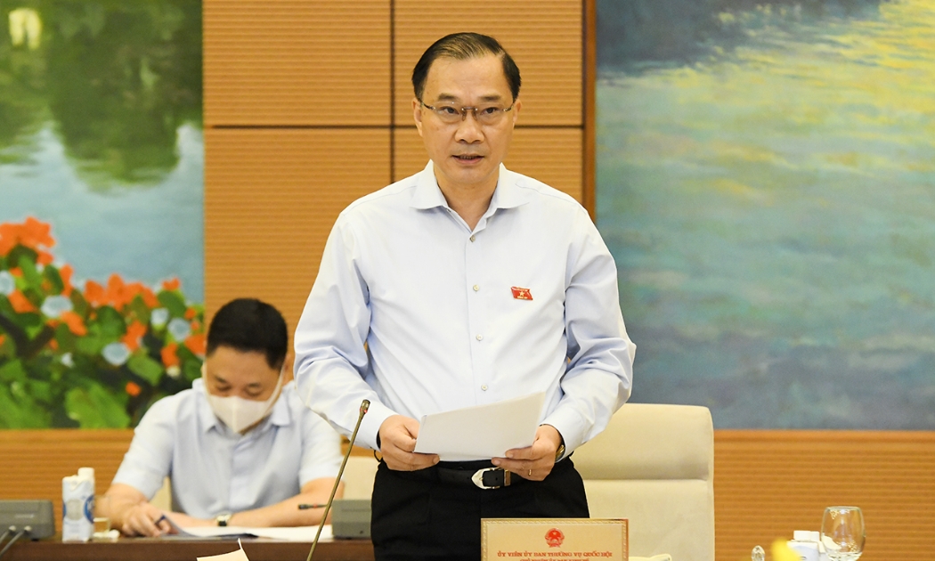 Chủ nhiệm Ủy ban Kinh tế của Quốc hội Vũ Hồng Thanh - Ảnh: Quochoi.vn