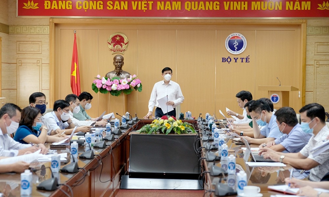 Quang cảnh cuộc họp.