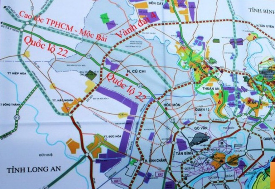 Dự &aacute;n mở rộng, n&acirc;ng cấp Quốc lộ 22