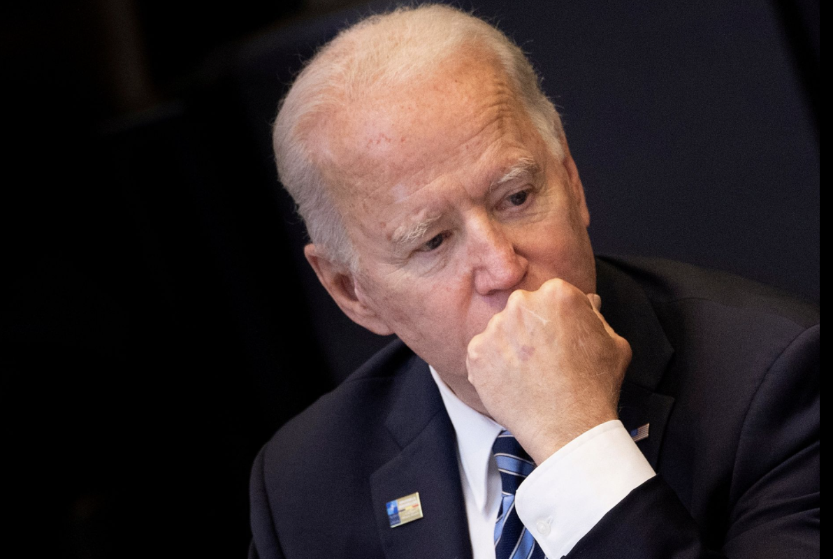 Tổng thống Mỹ Joe Biden trong một phiên họp tại thượng đỉnh NATO ở Brussels, Bỉ, ngày 14/6 - Ảnh: Reuters.