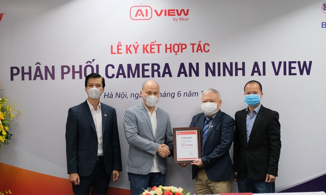 Camera an ninh AI View do Bkav sản xuất sẽ được Biển Bạc phân phối tại thị trường Việt Nam